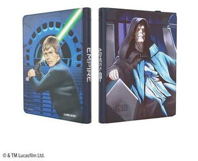 Star Wars: Unlimited Zip-Up Album 18-Pocket - Jedi Luke Skywalker & Emperor Palpatine (Pre-Order)