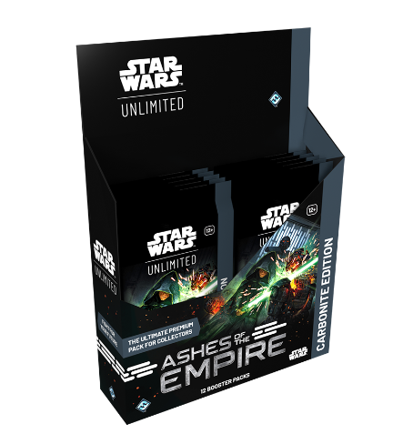 Star Wars: Unlimited - Ashes of the Empire: Carbonite Booster Display (Pre-Order)