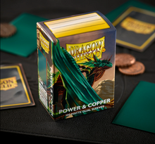 Dragon Shield Sleeves: Standard Matte Dual - Power & Copper 100CT