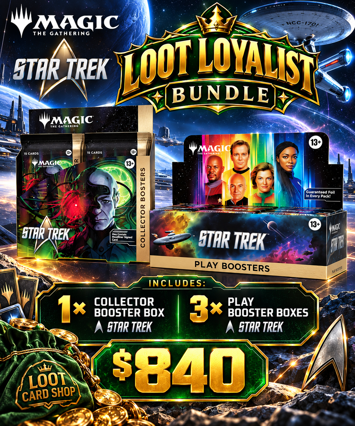 MTG: Star Trek Bundle (Loot Loyalist Bundle)