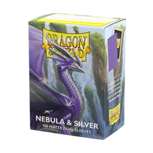 Dragon Shield: Standard 100ct Sleeves - Nebula & Silver (Dual Matte)