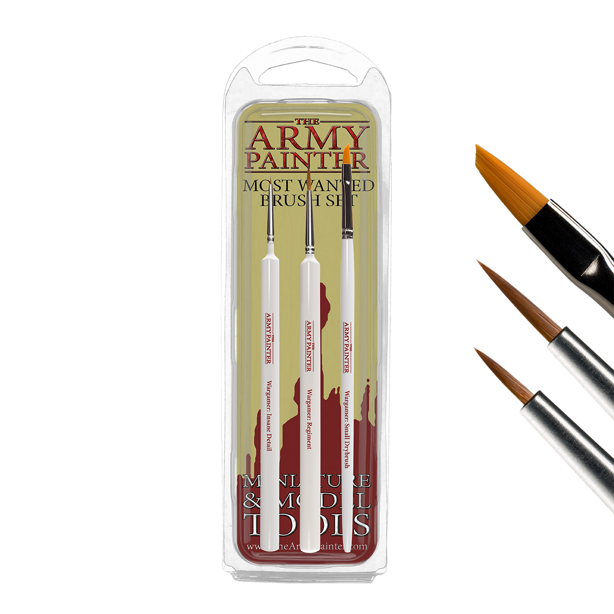 Army Painter: MOST WANTED BRUSH SET