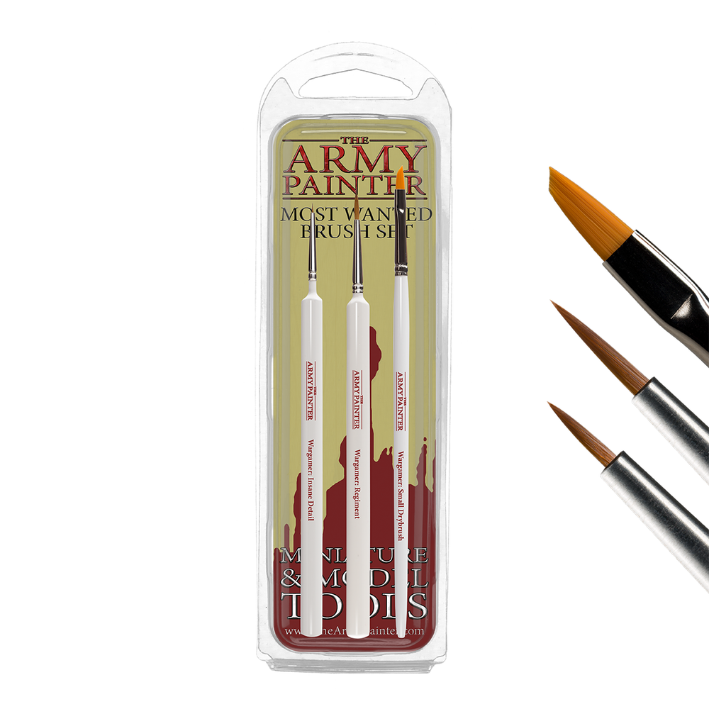 Army Painter: MOST WANTED BRUSH SET
