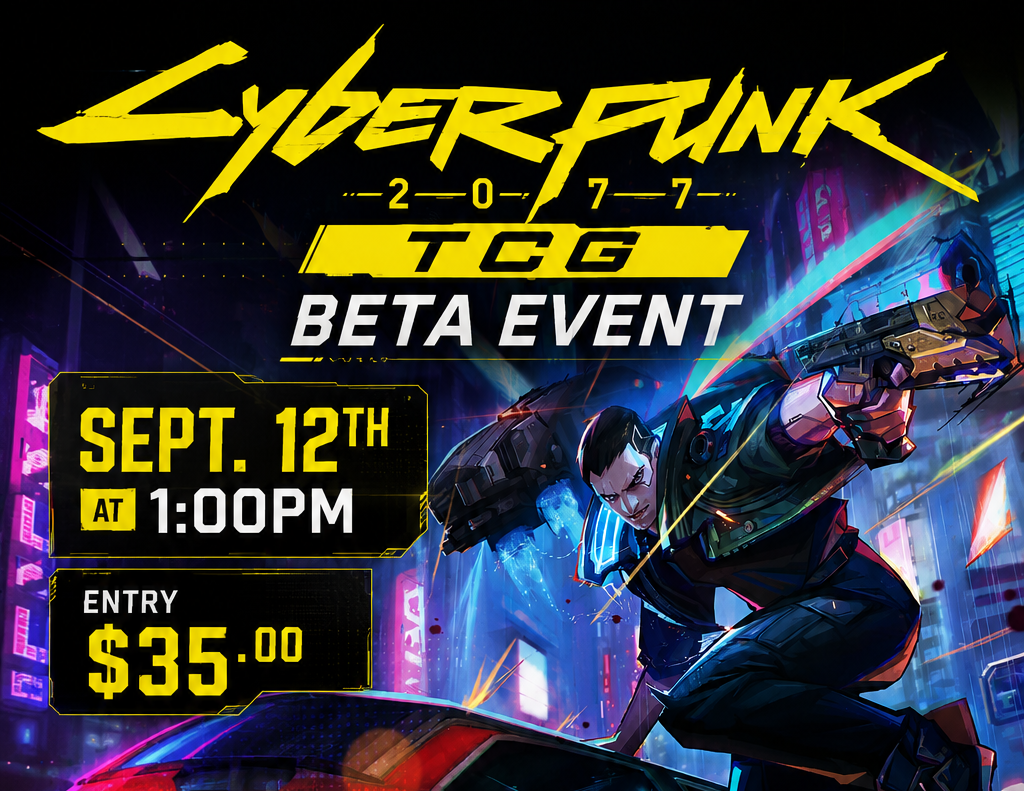Cyberpunk TCG Beta Event Registration
