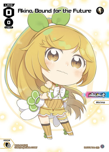 Akino, Bound for the Future (Chibi) (WXDi-P038) [Promo Cards]