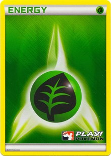 Grass Energy (2011 Play Pokemon Promo) [League & Championship Cards]