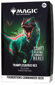 Foundations Commander Deck (Tramplesaurus Rex)