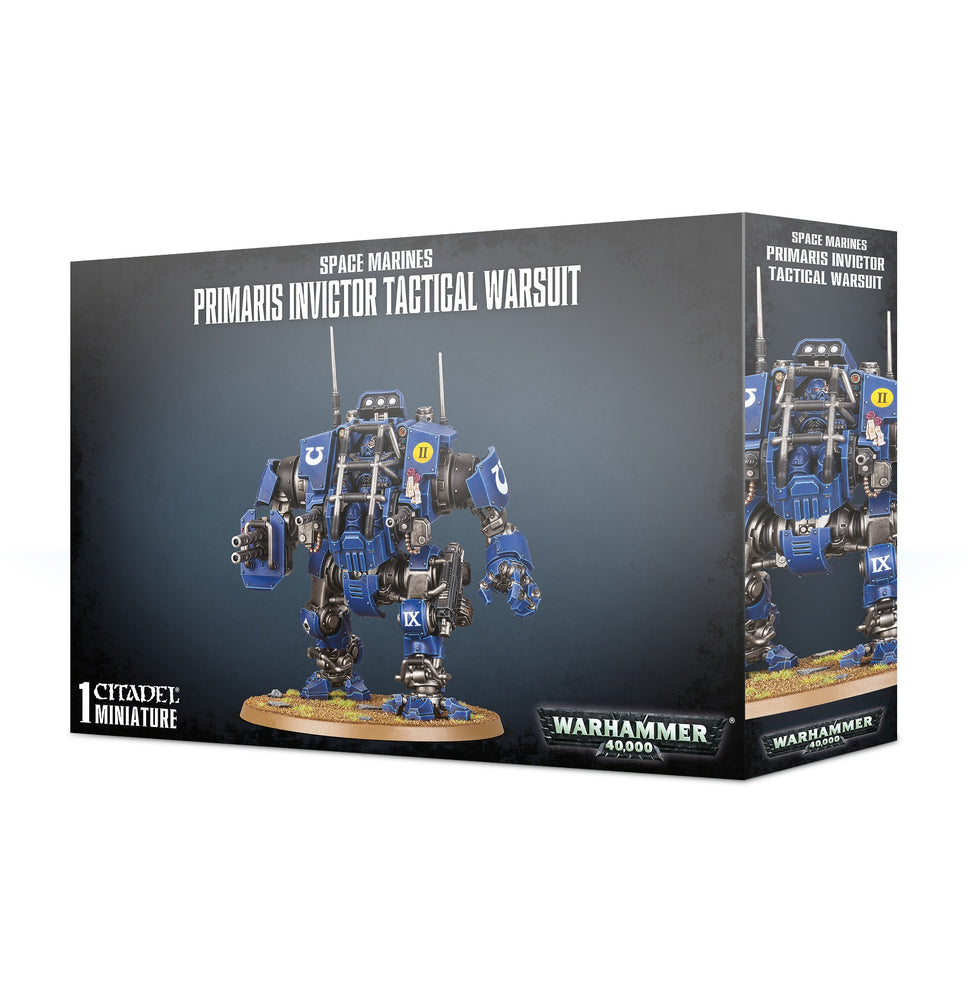 Space Marines Primaris Invictor Tactical Warsuit