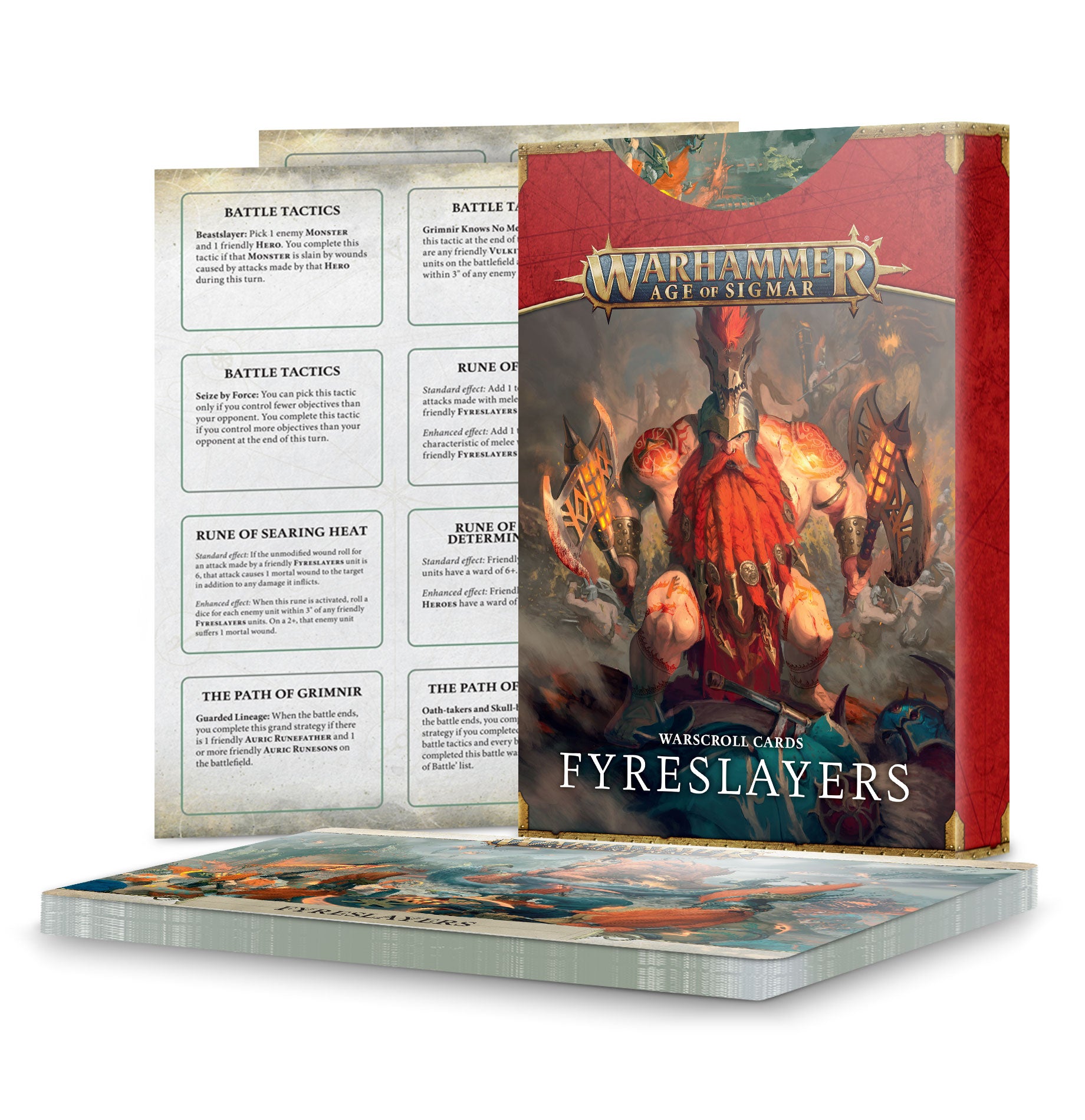 Warscroll Cards: Fyreslayers (3rd Ed.)