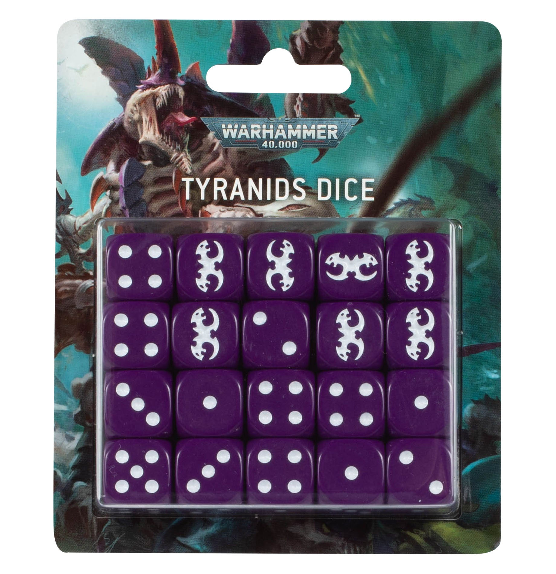 Tyranids Dice (Solid Purple)