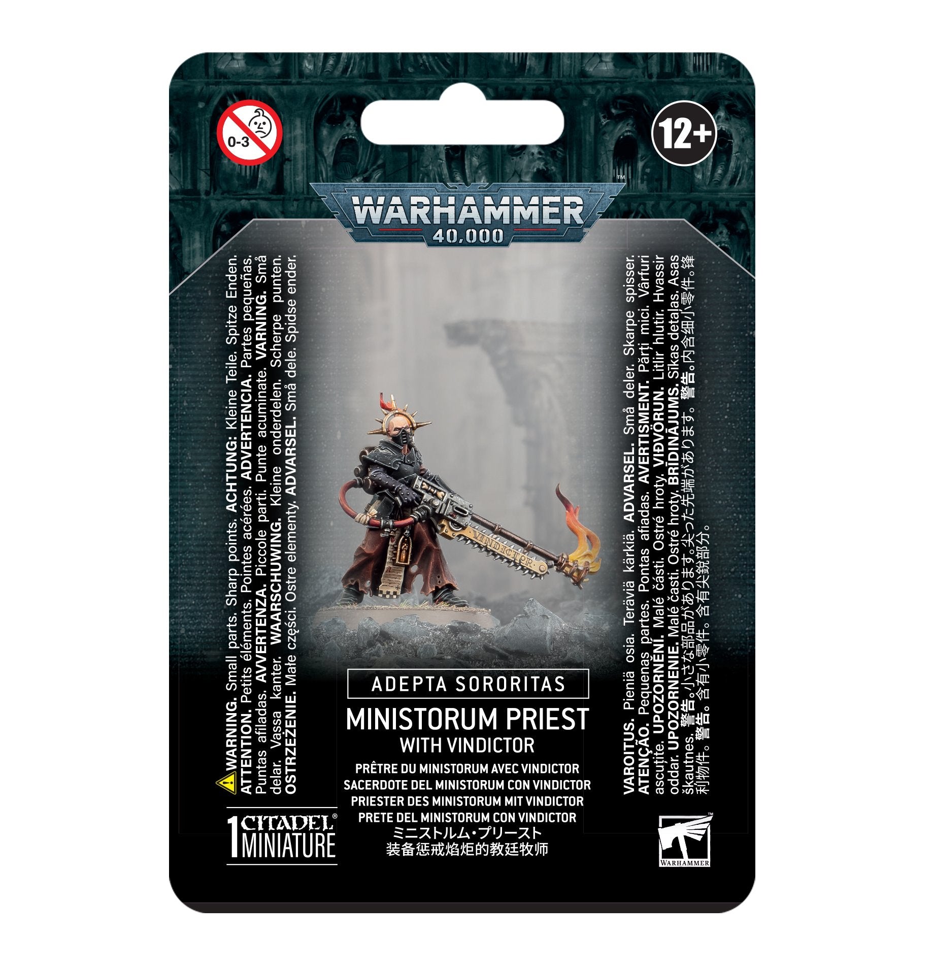 Adepta Sororitas Ministorum Priest with Vindicator