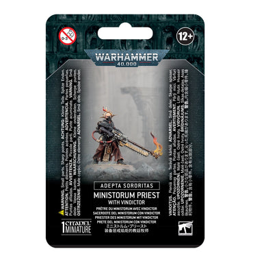 Adepta Sororitas Ministorum Priest with Vindicator