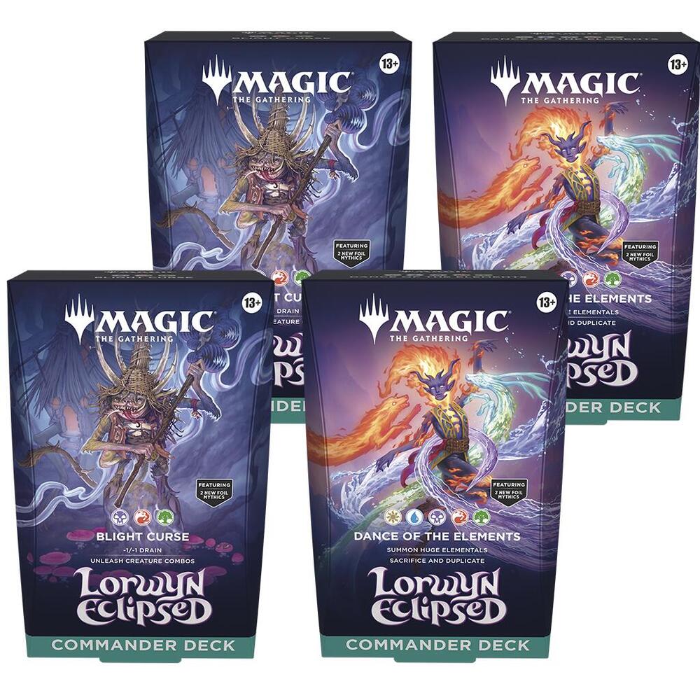 Lorwyn Eclipsed Commander Deck Display (Loot Loyalist)
