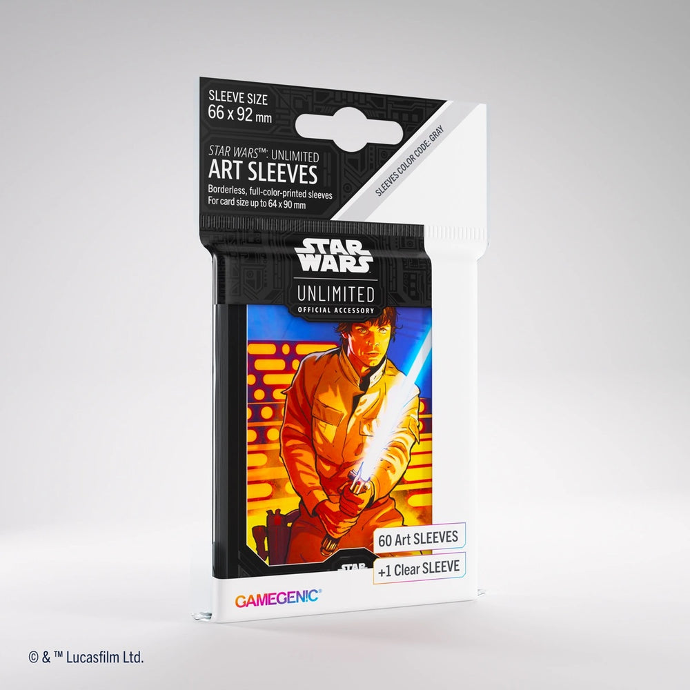 Star Wars Unlimited Art Sleeves - Luke Skywalker