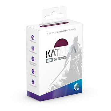 Katana Sleeves Radiant Plum 100 Ct.