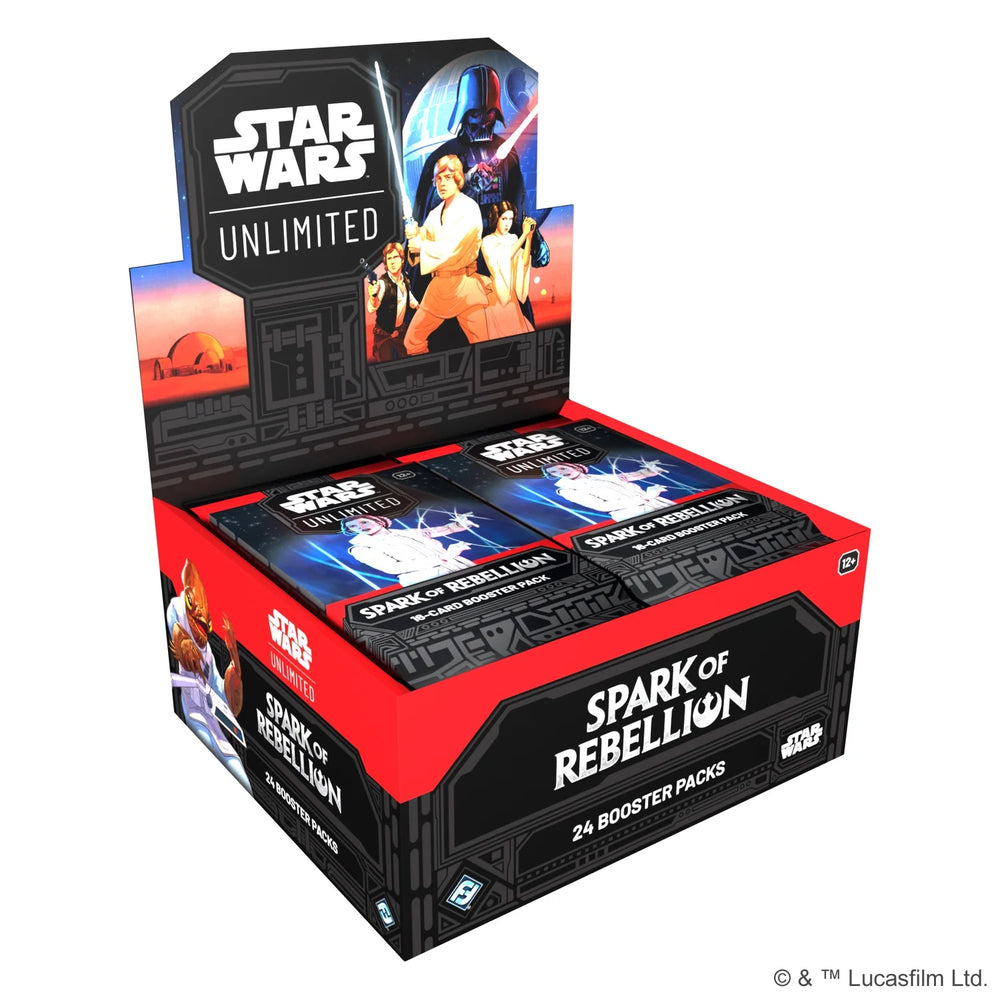 Star Wars: Unlimited - Spark of Rebellion Booster Box (Pre-Order)