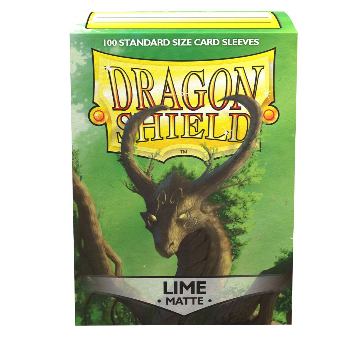 Dragon Shield: Standard 100ct Sleeves - Lime (Matte)