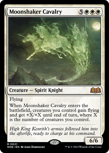 Moonshaker Cavalry [Wilds of Eldraine]