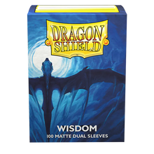 Dragon Shield: Standard 100ct Sleeves - Wisdom (Dual Matte)