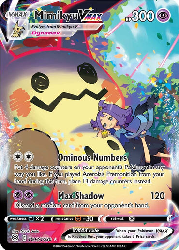 Mimikyu VMAX (TG17/TG30) [Sword & Shield: Brilliant Stars]