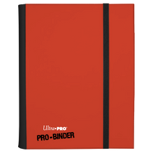 Ultra PRO: Flip PRO-Binder 4-Pocket Side-Loading (Red / White)