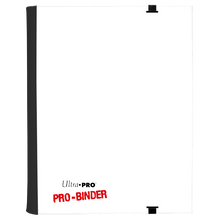 Ultra PRO: Flip PRO-Binder 4-Pocket Side-Loading (Red / White)