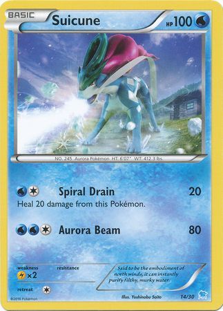 Suicune (14/30) [XY: Trainer Kit 3 - Suicune]