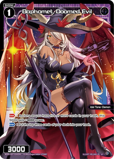 Baphomet, Doomed Evil (WXDi-D07-014) [Top Diva Deck: DXM]