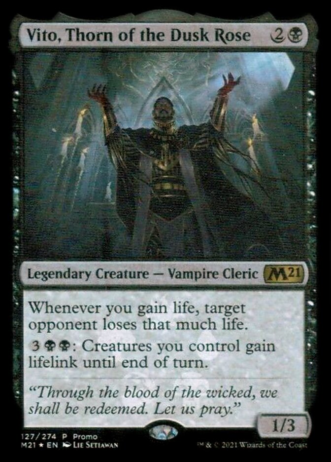 Vito, Thorn of the Dusk Rose [Resale Promos]