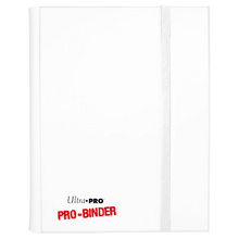 Ultra PRO: 9-Pocket Side-Loading PRO-Binder (White with White Strap)