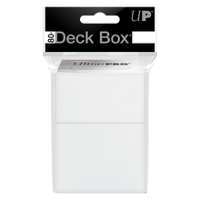 Ultra PRO: 80+ Deck Box - White
