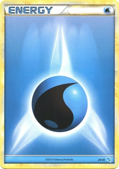 Water Energy (29/30) [HeartGold & SoulSilver: Trainer Kit - Gyarados]