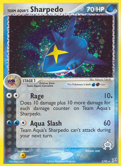 Team Aqua's Sharpedo (5/95) [EX: Team Magma vs Team Aqua]