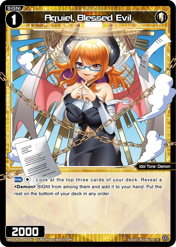 Aquiel, Blessed Evil (WXDi-P03-048) [Standup Diva]