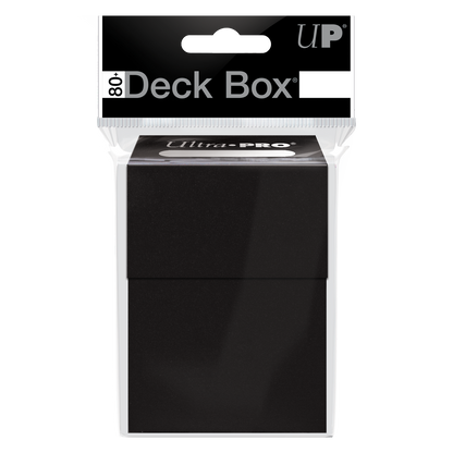 Ultra PRO: 80+ Deck Box - Black