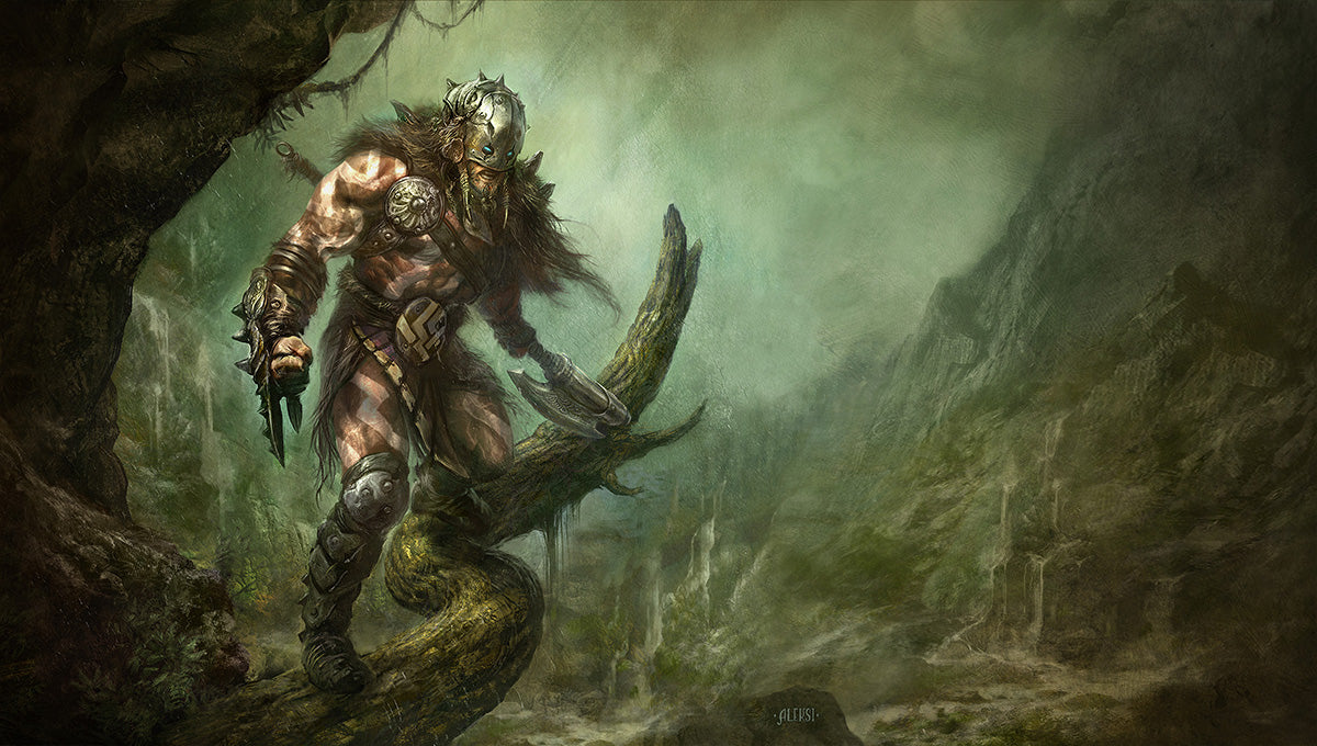 Ultra PRO: Playmat - Aleksi Briclot (Garruk Wildspeaker - Kickstarter Exclusive)