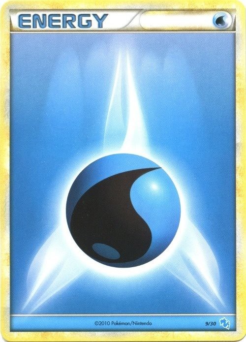 Water Energy (9/30) [HeartGold & SoulSilver: Trainer Kit - Gyarados]