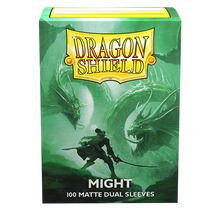 Dragon Shield: Standard 100ct Sleeves - Might (Dual Matte)