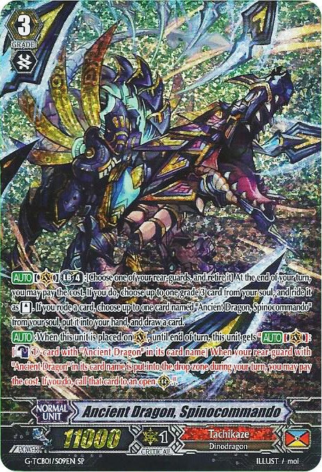 Ancient Dragon, Spinocommando (G-TCB01/S09EN) [The RECKLESS RAMPAGE]