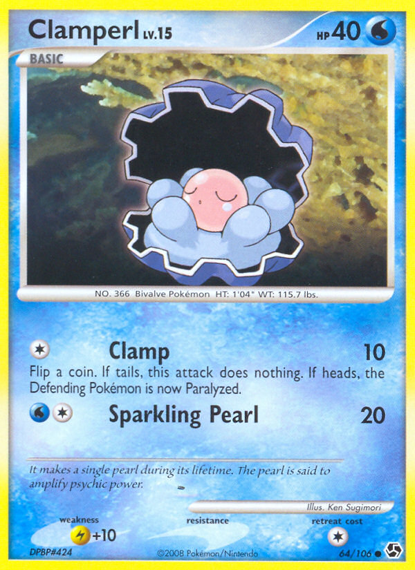 Clamperl (64/106) [Diamond & Pearl: Great Encounters]