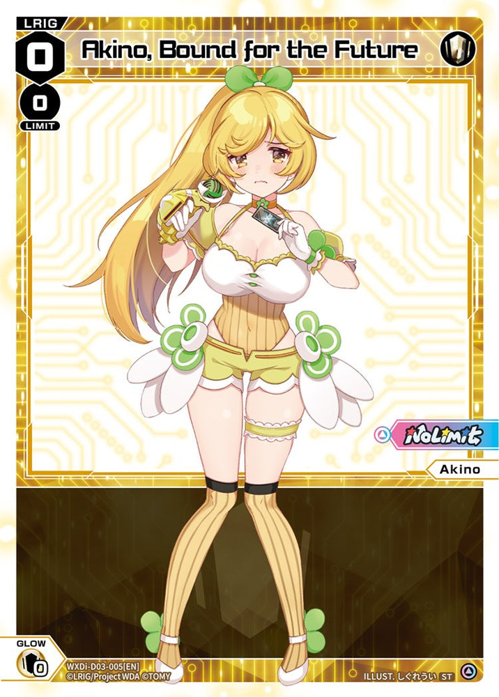 Akino, Bound for the Future (WXDi-D03-005) [Diva Debut Deck D03: Rei Hirana Akino]
