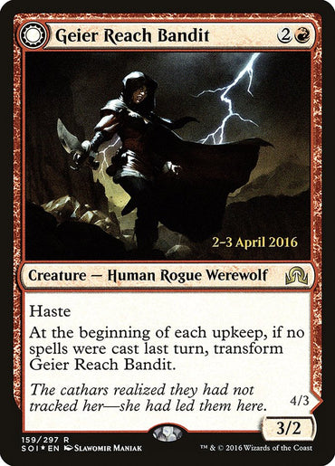 Geier Reach Bandit // Vildin-Pack Alpha [Shadows over Innistrad Prerelease Promos]