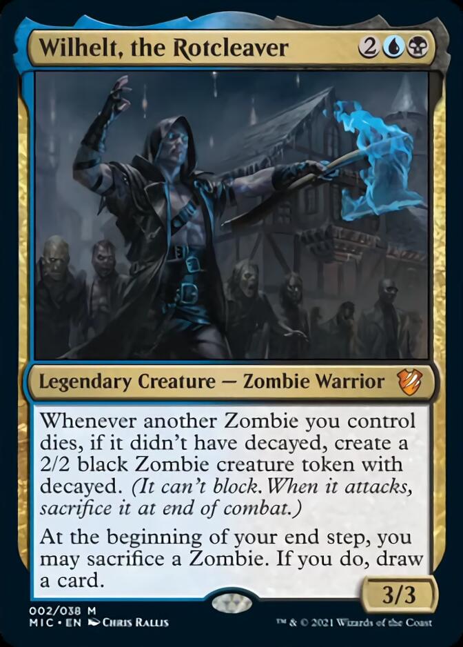 Wilhelt, the Rotcleaver [Innistrad: Midnight Hunt Commander]