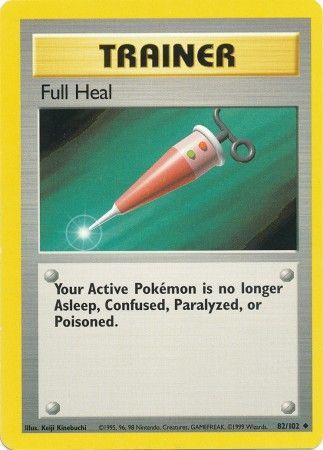 Full Heal (82/102) [Base Set Unlimited]