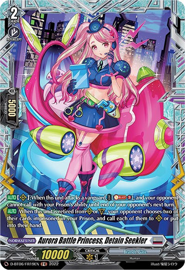 Aurora Battle Princess, Detain Seekler (D-BT06/FR19EN) [Blazing Dragon Reborn]