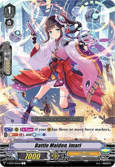 Battle Maiden, Imari (V-BT07/054EN) [Infinideity Cradle]