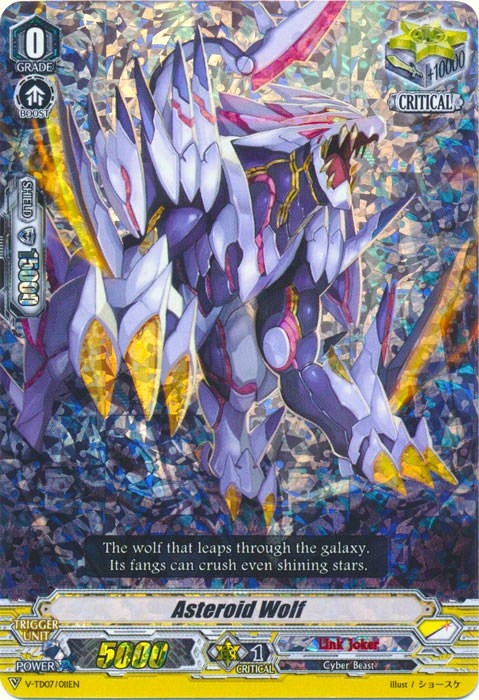 Asteroid Wolf (Parallel Foil) (V-TD07/011EN) [Kouji Ibuki]