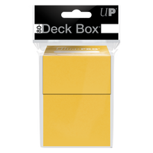Ultra PRO: Deck Box - Solid Color (Yellow)