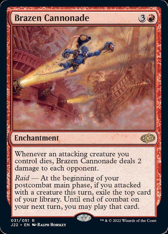 Brazen Cannonade [Jumpstart 2022]