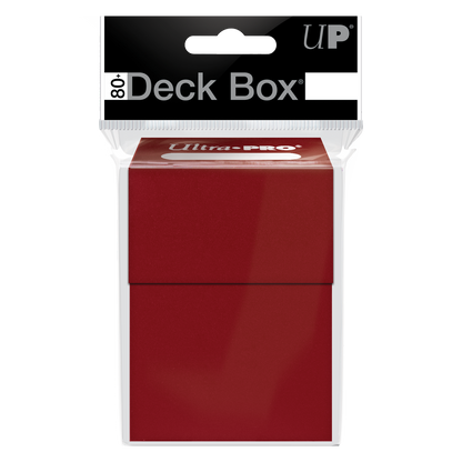 Ultra PRO: 80+ Deck Box - Red